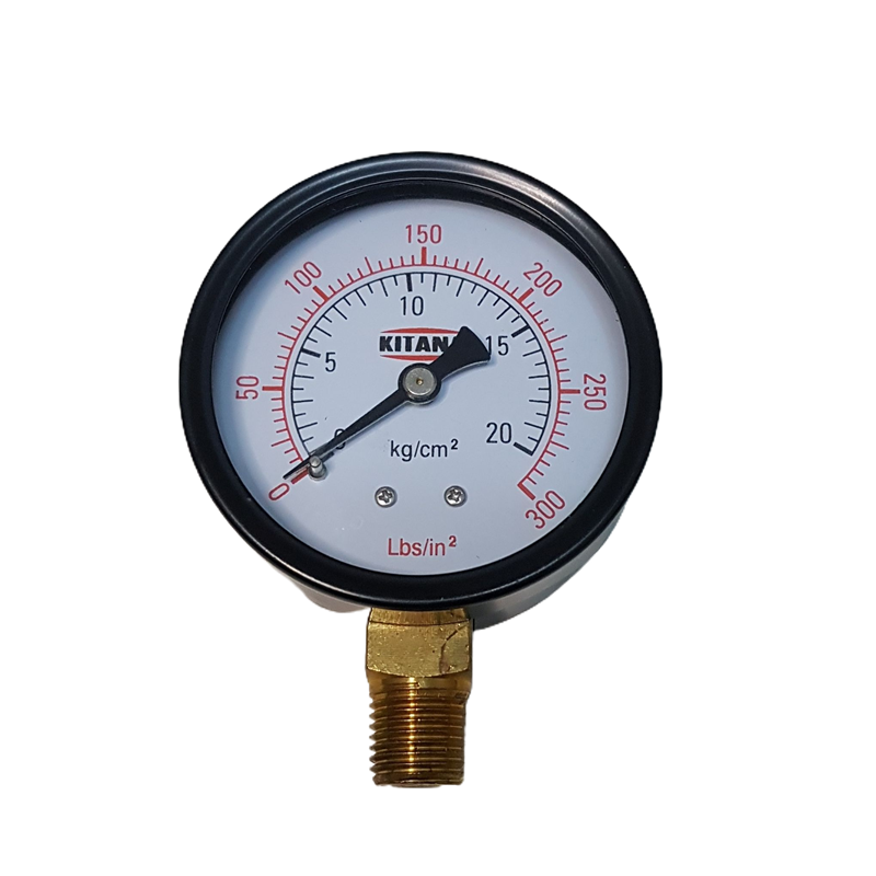 MANOMETRO SECO 50MM 300 LBS (20KG) R.INF. 1/4