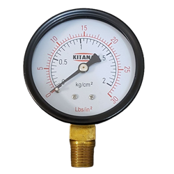 MANOMETRO SECO 50MM  30 LBS (2KG) R.INF. 1/4