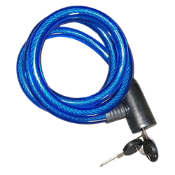 CANDADO CON CABLE ACERO ROTT 12 X 1200MM