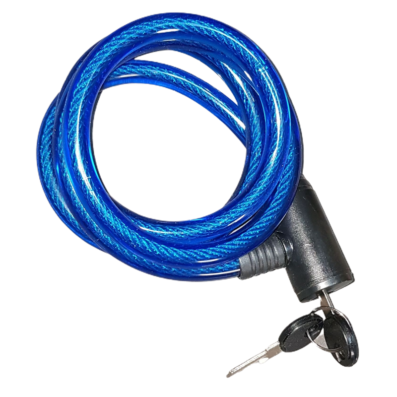 CANDADO CON CABLE ACERO ROTT 12 X 1200MM