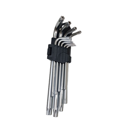 LLAVE TORX ROTT T10-T50 LARGAS (9PZS)