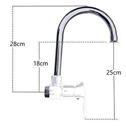 MONOC. PARED ABS DOHA PICO ALTO BLANCO