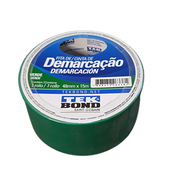 CINTA DEMARCACION TEK BOND VERDE 48MM X 15MTS