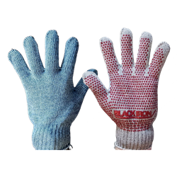GUANTE BLACK IRON MOTEADO GRIS PESADO (12 PARES)