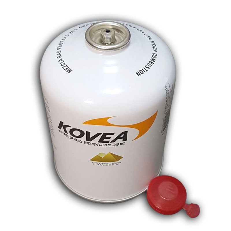 CARTUCHO GAS BUTANO 450GR. C/ROSCA KOVEA