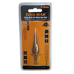 MECHA CONICA ESCALONADA 4MM A 20MM TOOLMAK