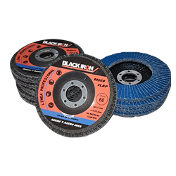 DISCO FLAP BLACK IRON ZIRCONIO 115 GR.  60