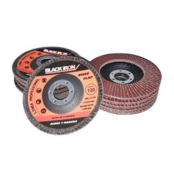 DISCO FLAP BLACK IRON O.ALUM. 115 GR. 120