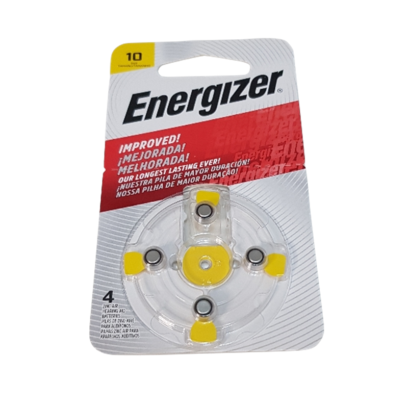 PILAS ENERGIZER AZ 10 X 4 UNID.