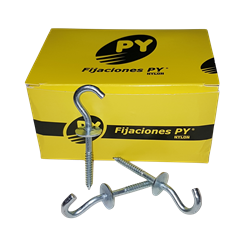 PITON  PY  N°  8 ABIERTO (50U) CON TOPE