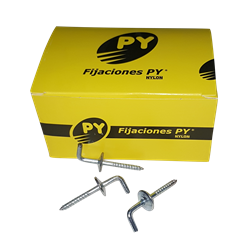 PITON  PY  N°  5 ESCUADRA (50U) CON TOPE