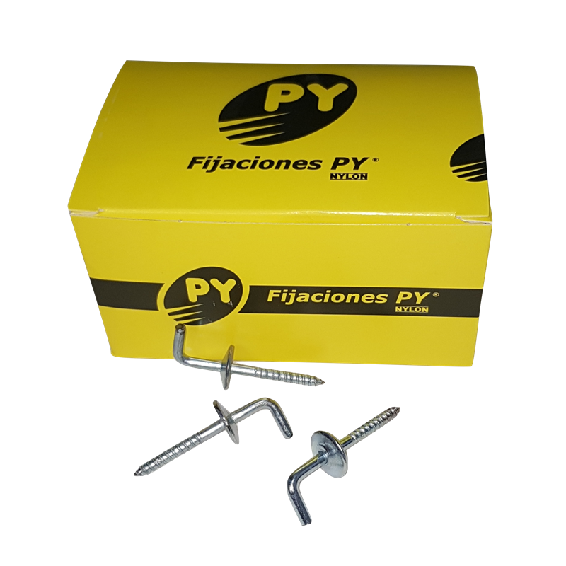 PITON  PY  N°  6 ESCUADRA (50U) CON TOPE