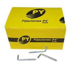 PITON  PY  N° 5 ESCUADRA (100U) SIN TOPE