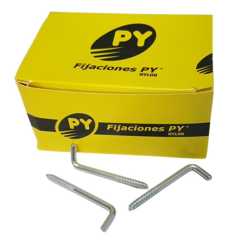 PITON  PY  N° 8 ESCUADRA (100U) SIN TOPE