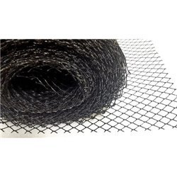 CERRAM.ROMB.   9X9 1.20MT NEGRO (50MTS)