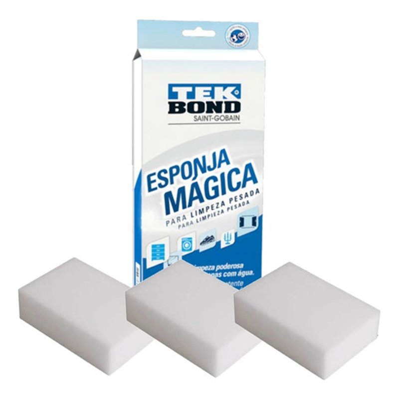 ESPONJA TEK BOND MAGICA X3U 100X70X30MM