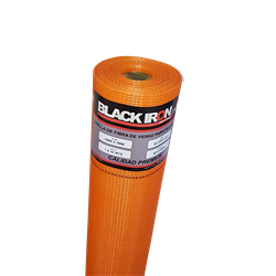 MALLA REVOQUE BLACK IRON FINO 5 X 5 1MT 90GRS