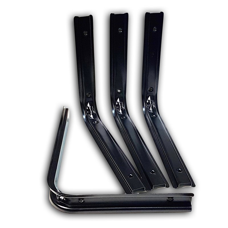 SOPORTE TIPO BRACKET SC 250X300 NEG.  (20U)