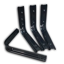 SOPORTE TIPO BRACKET SC 100X150 NEG.  (20U)