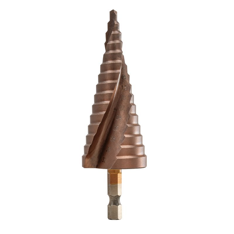 MECHA CONICA ESCALONADA 4MM A 32MM CROSS