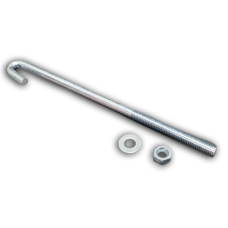 GANCHO J TIRA TEJIDO C/T Y AR. 3/8 X  9 (10U)