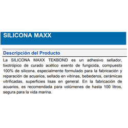 SELLADOR TEK BOND MAXX 280GRS TRANS. PECERAS