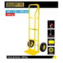 CARRO CROSS ACERO 200KG 350...
