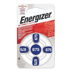 PILAS ENERGIZER AZ 675 X 4...