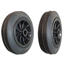 RUEDA GOMA-PP NEGRO 175MM...