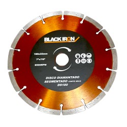 DISCO DIAM. BLACK IRON...
