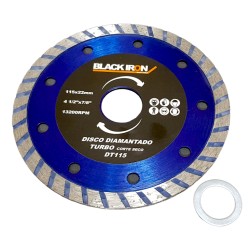 DISCO DIAM. BLACK IRON...