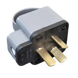 FICHA MACHO C/NEUTRO 10 AMP...