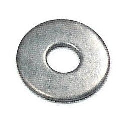 ARANDELA PLANA 1/8 ZINC.