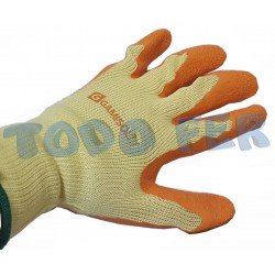 GUANTE G-SOL LATEX CORRUG. AMA-NAR T.10 (12 PARES)