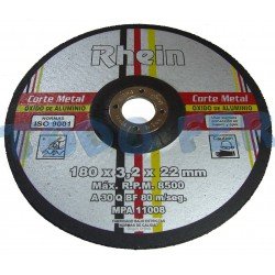 DISCO OXI.ALUM. RHEIN DEPR 180X3.2