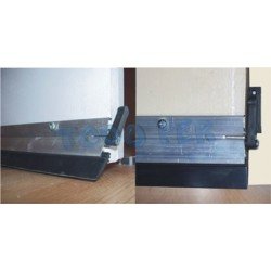 ZOCALOS ALUMINIO/GOMA AUTOM 90 CM