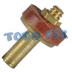 VALVULA BRONCE CON FIBRA 3/8