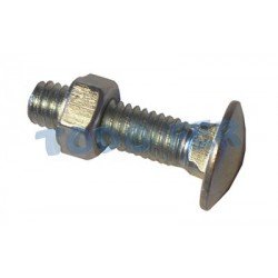 BULON C.RED.C.CUADR. 3/8X1 1/4 (200U) C/TUERCA