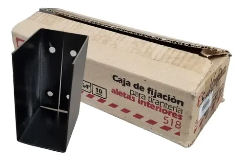 CAJA ALET.INT.C/AGU. 2 X4 NEG.(10U)