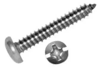 TORNILLO ATERRAJADOR 8X 7/8 (500U)