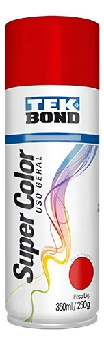 PINTURA ACRILICA TEK BOND ROJO 350ML/250GRS