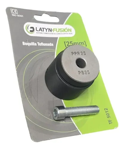 BOQUILLA TEFLONADA TERMOFUSORA 25MM C/TORNILLO