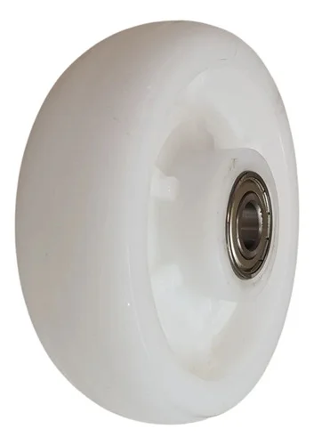 RUEDA PP BLANCA 2 RULEM SOLA 150MM