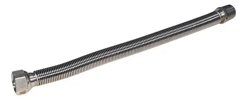 FLEXIBLE ACERO INOX GAS 1/2X45 AF-2700