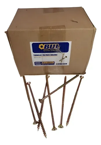 TORNILLO FIX BUL 6,0X130 (23X130) ( 250U)