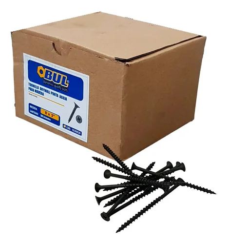 TORNILLO DRYWALL BUL P.GRU 8X 3 ( 500U)