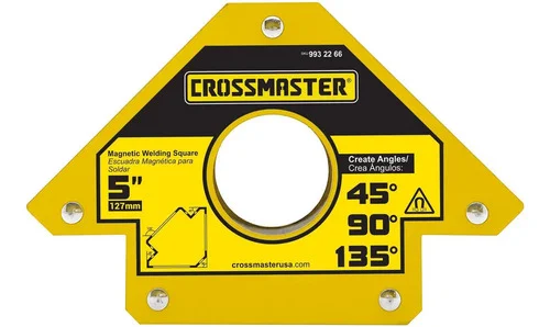 ESCUADRA MAGNÉTICA CROSS 3 ANG 34KG 127MM