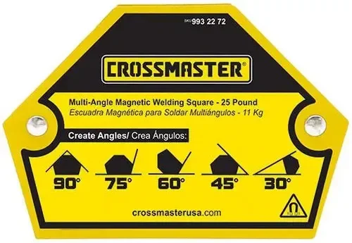 ESCUADRA MAGNÉTICA CROSS 5 ANG 11KG
