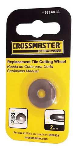 CORTACERAMICO BANCO CROSS RUEDA 22X6X2MM