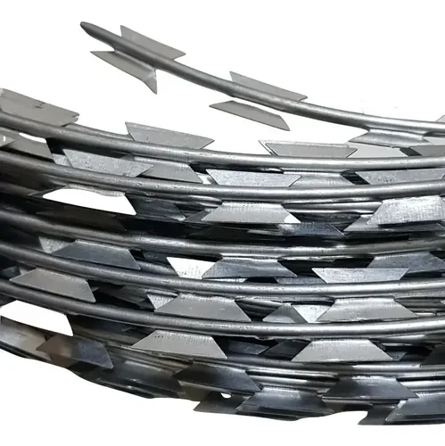 ALAMBRE CONCERTINA SIMPLE 45CM X 10MTS BLACK IRON